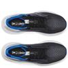 SAUCONY MENS POWER RUN LACE TRAINER - BLACK BLUE